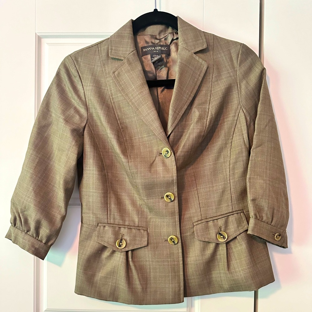 Banana Republic blazer size 0